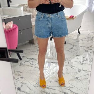 Blue asphalt vintage denim shorts 7